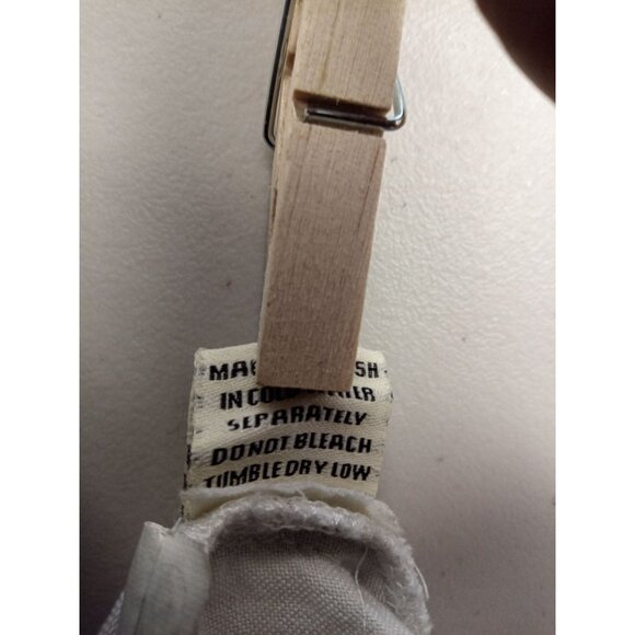 Juniors Sim and Sam Button Down Striped Tie Waist Crop Top Size Large - Picture 5 of 6